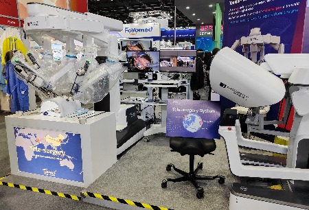 Spanning 7,000 km, Toumai™ has completed the world’s first cross-border 5G ultra-remote simulated surgery verification, surprisingly impressive appearance in Arab Health