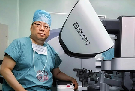 First Partial Nephrectomy Through Retroperitoneal Approach Completed by Toumai® Laparoscopic Surgical Robot