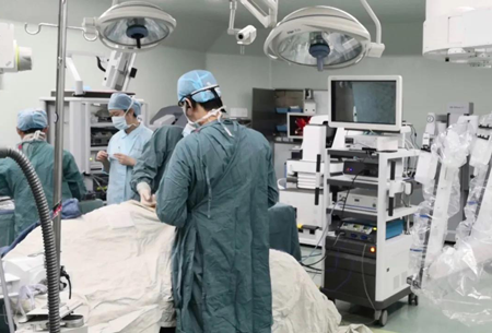 First Extraperitoneal Radical Prostatectomy Completed by Toumai® Laparoscopic Surgical Robot