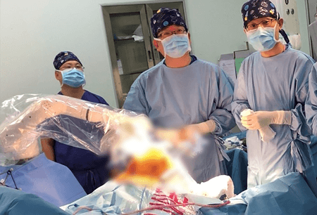 The first case of clinical trial with Honghu® Orthopedic Surgical Robot has been completed on human body.