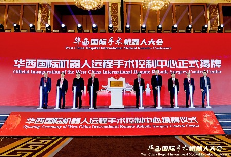 Toumai® Surgical Robotic System Supports Intercontinental Procedure as West China International Telesurgery Command Center Launches