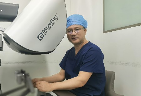First Case in Northeast China of Thoracic Surgical robot-Assisted Resection of Inherent Segment of Superior Lobe of Left Lung Completed with Toumai® in Fourth Hospital of Harbin Medical University